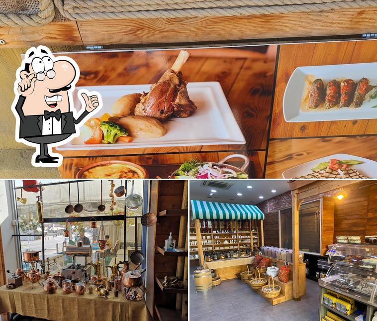 Voici l’image indiquant la intérieur et viande sur Zoumpoulias Traditional Products Shop & Cafe