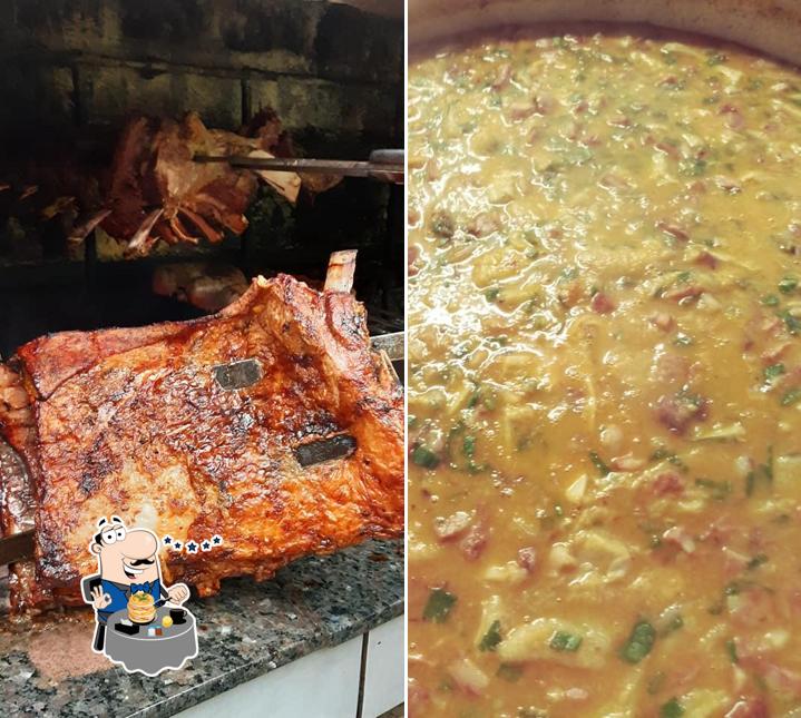 Comida em Restaurante Gold Grill