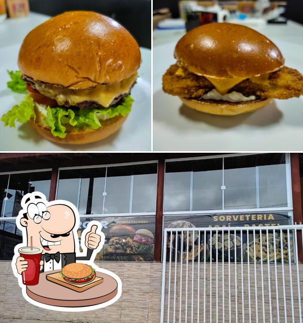 Experimente um hambúrguer no Grill Burger