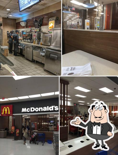 L'intérieur de McDonald's