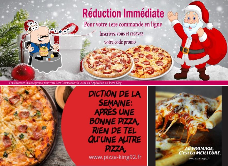 Nourriture à Pizza King