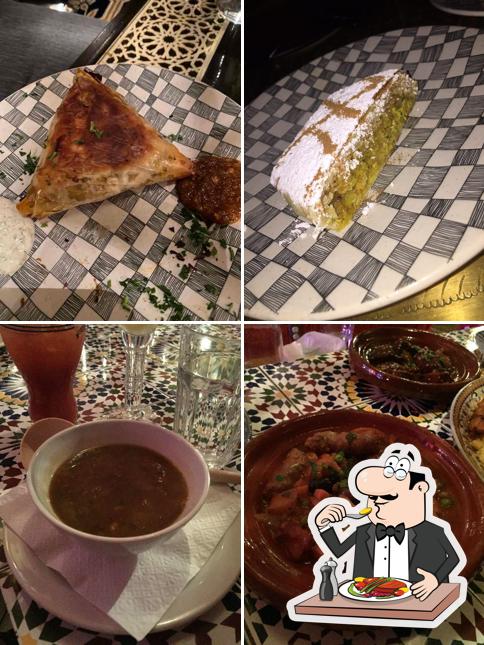 Meals at Moroccan Tent Restaurant
