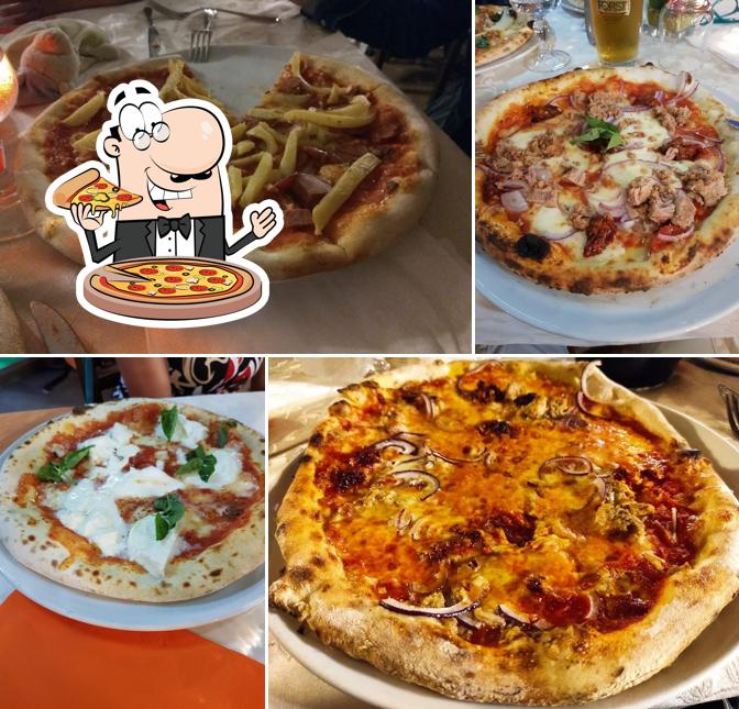 Prenditi una pizza a Ristorante Pizzeria l'Arancio