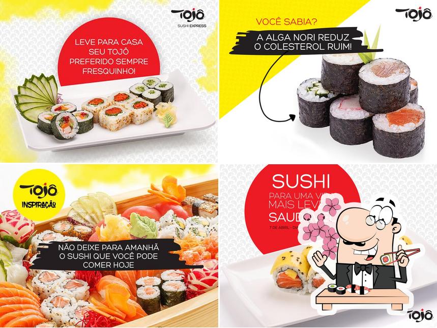 Presenteie-se com sushi no TOJÔ ERECHIM