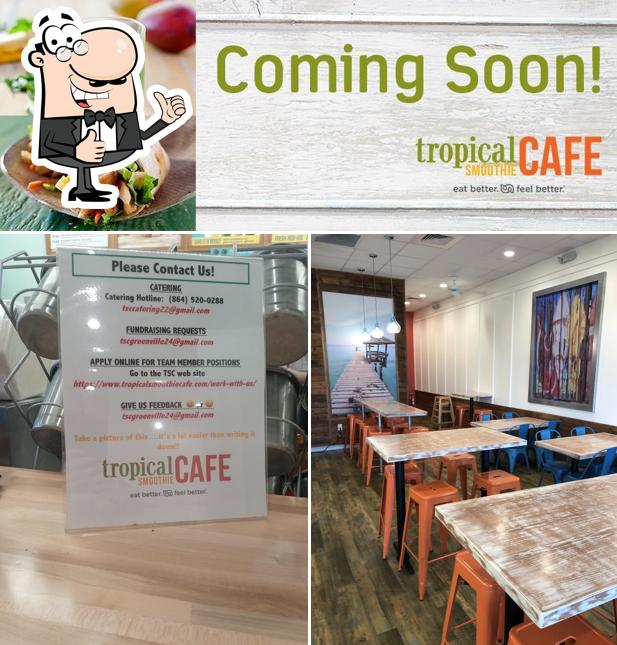 Tropical Smoothie Cafe, 3558 SC153 in Powdersville Restaurant menu