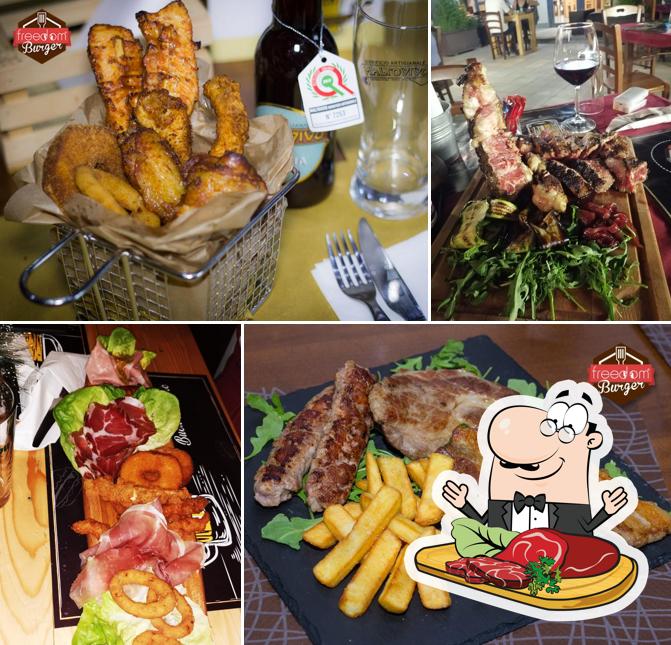 O' Boss Re Taglier serve pasti a base di carne