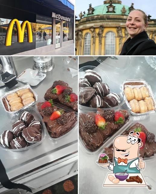 McDonald's provê uma escolha de pratos doces