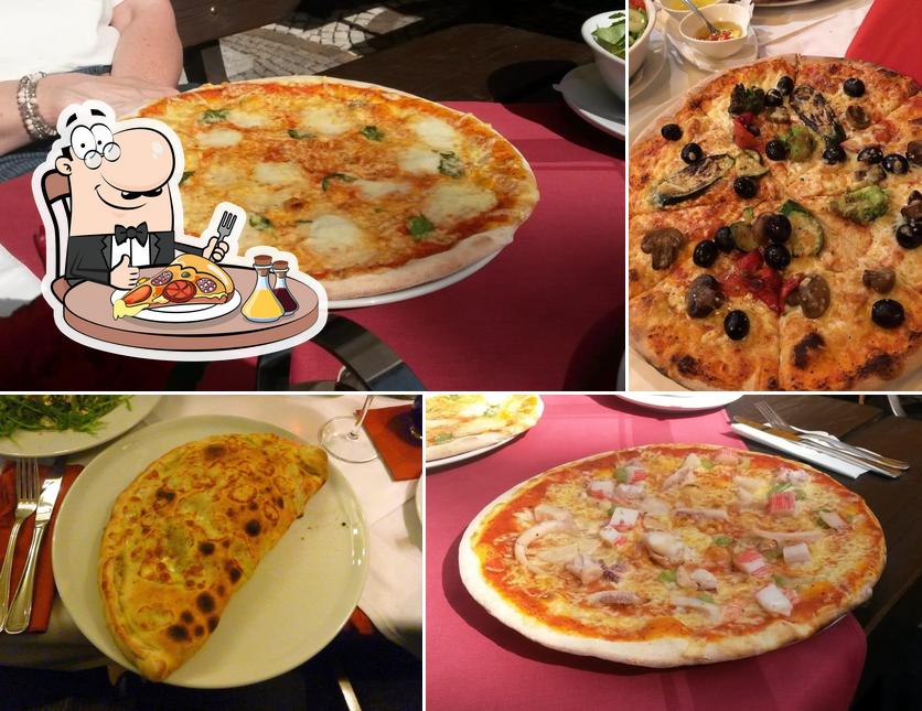 Choisissez des pizzas à Antica-Italia Ingolstadt