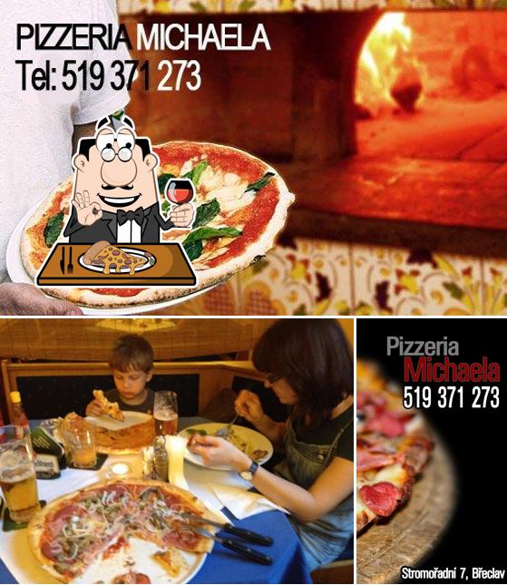 Try out pizza at Pizzeria Michaela