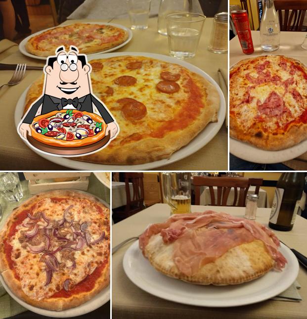 Scegli tra le svariate varianti di pizza