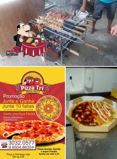 Waffles em Pizza Tri