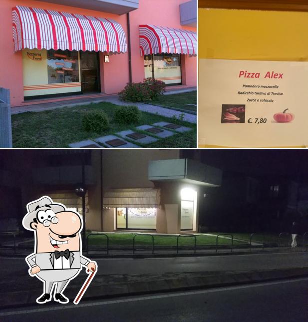 Gli esterni di Pizzeria da Ivano