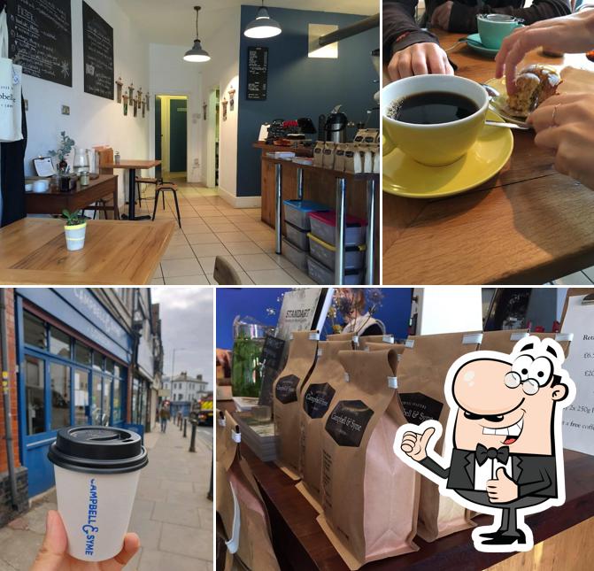 Campbell & Syme Coffee Roasters Cafe in London Restaurant menu and