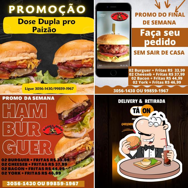 Hambúrguer em Bugga Muu