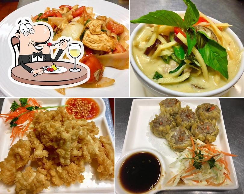 Еда в "Nunu's Thai Dishes"