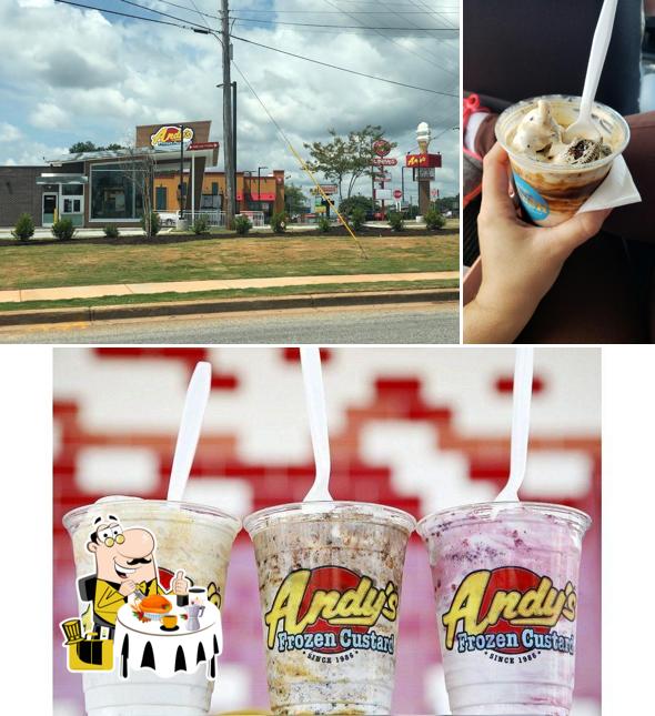 Andy's Frozen Custard in Greer Restaurant menu and reviews