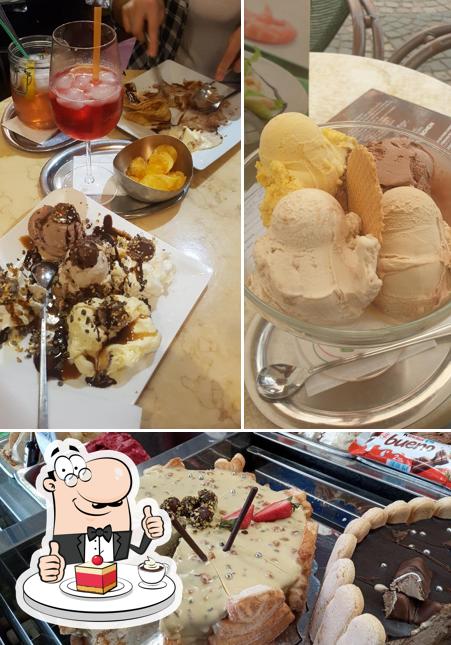 Adami Eiscafe Worms bietet eine Vielfalt von Süßspeisen