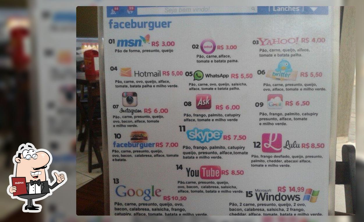 Lanchonete Faceburguer