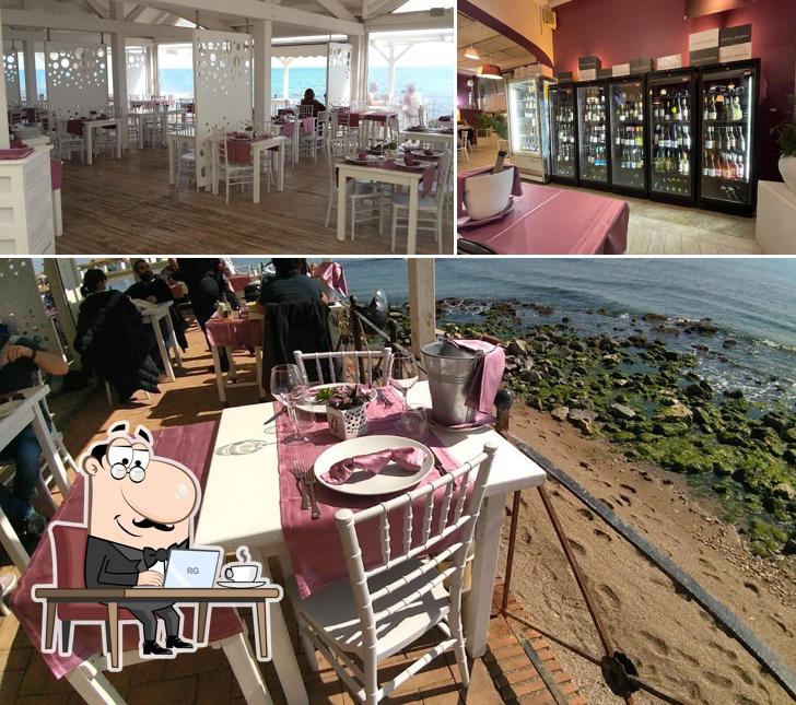 Dai un'occhiata agli interni di Mamaflò - Ristorante sul mare