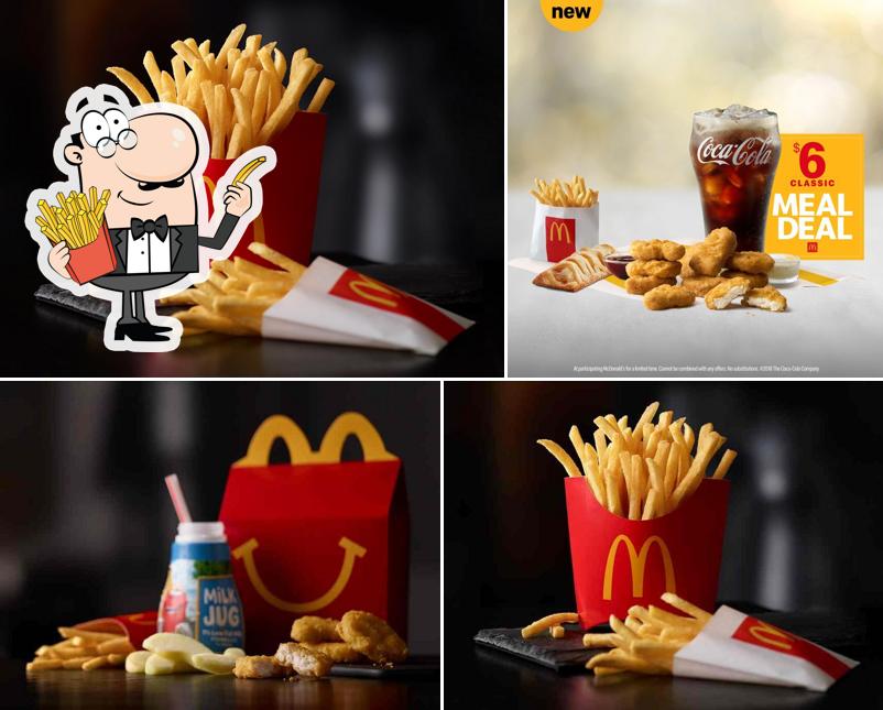 Disfruta de sus patatas fritas en McDonald's