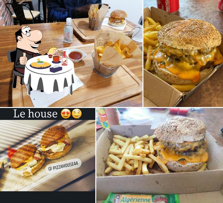 Commandez un hamburger à O’régal