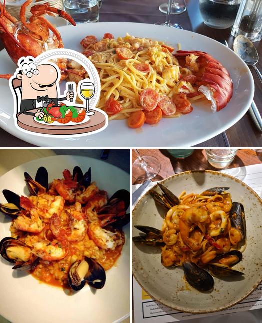 Get seafood at Ciao Italia Restaurant