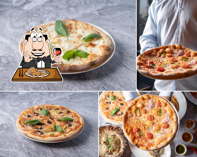 Choisissez des pizzas à מסעדה דיינר ישראלי ברמת גן רנו אמיליה Reno Emilia Italian restaurant