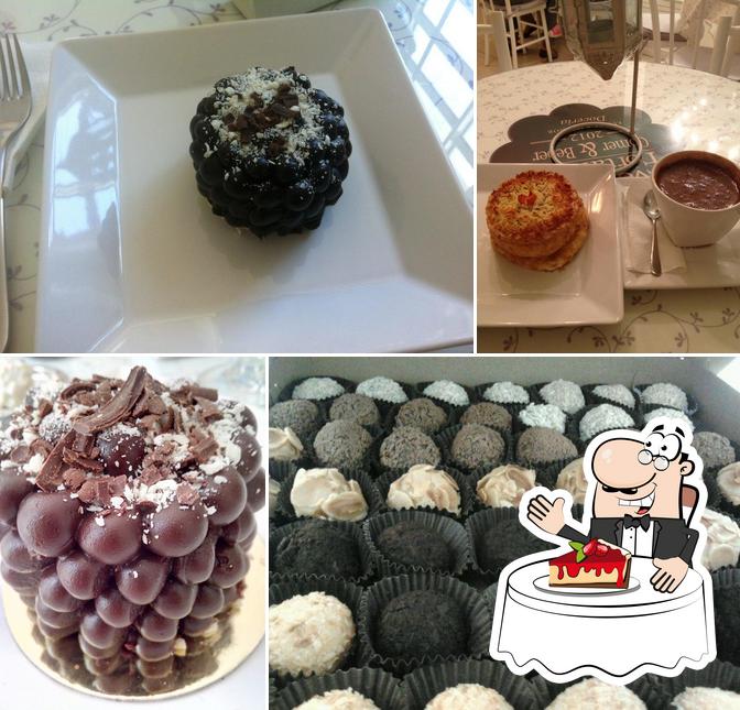 Sucre Patisserie offers a range of sweet dishes