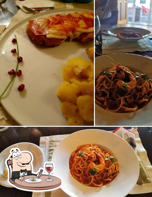 Food at Villa Italia Restaurant