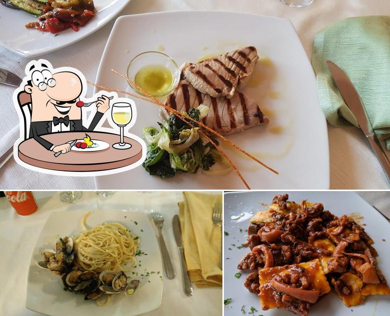 Cibo al Ristorante White Horse