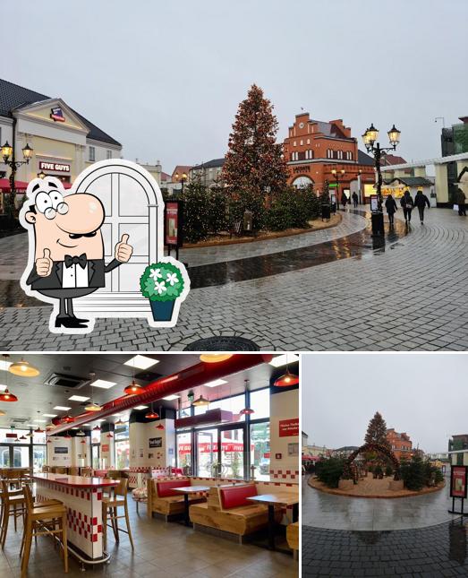 L’image de la extérieur et intérieur concernant Five Guys