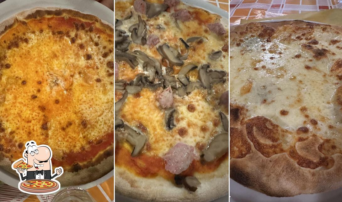 Scegli tra le molte varianti di pizza