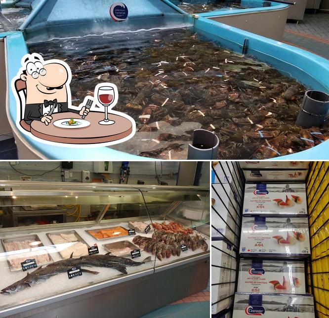 Food at Clearwater Seafoods - Retail Store