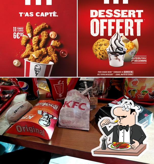 Nourriture à KFC Amiens Nord