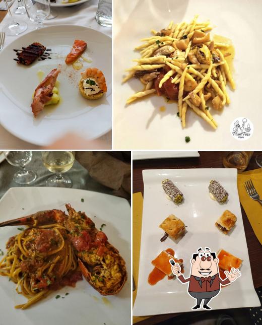 Cibo al Ristorante Ostaria Povero Pesce