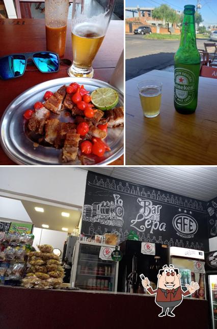 Comida em Bar do Lepa