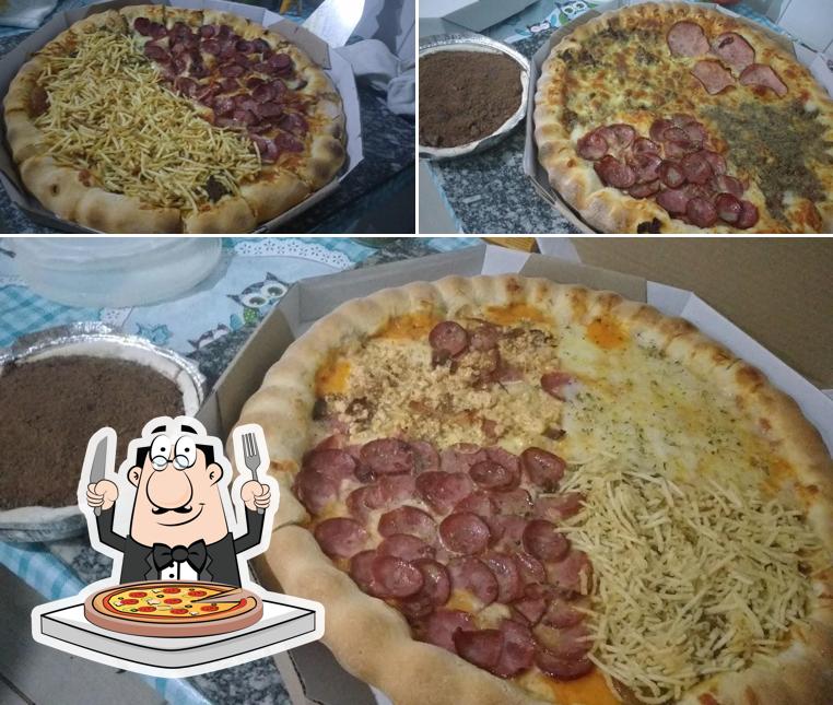 No DAGUIAR PIZZAS E GALETOS, você pode degustar pizza