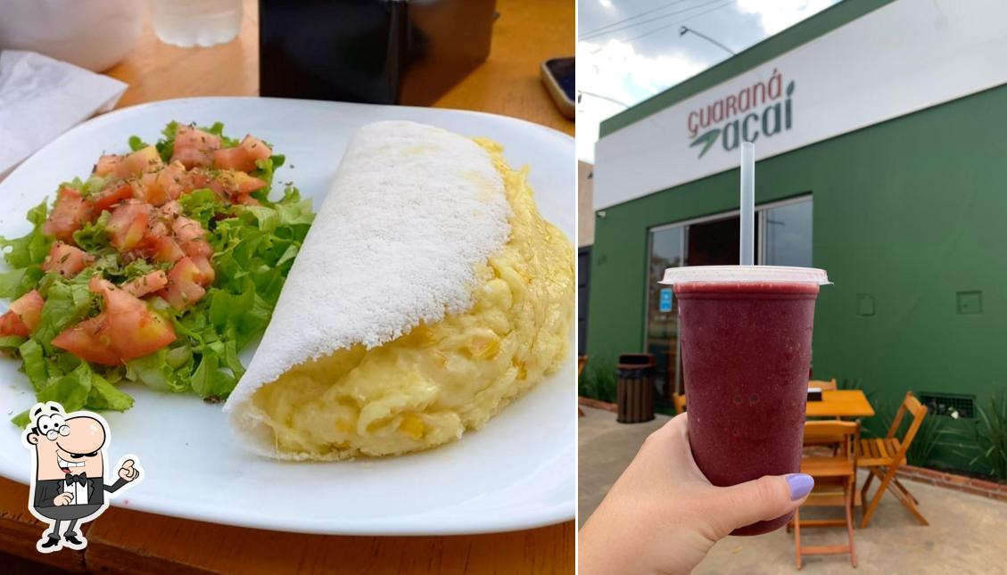 O interior do Guaraná Açaí