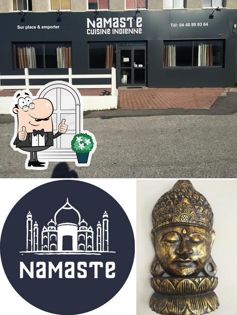 L'extérieur de Namaste Mas Guérido