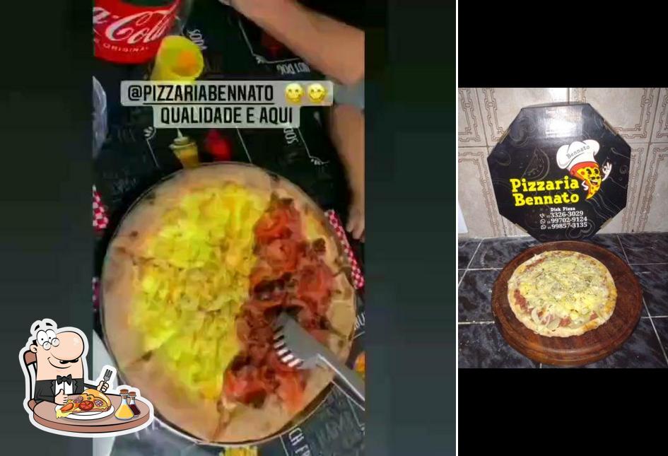 Consiga pizza no Pizzaria Bennato