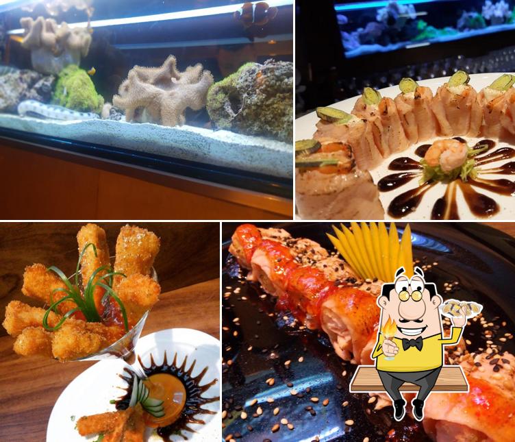 Get seafood at Arigato Japanese Cuisine