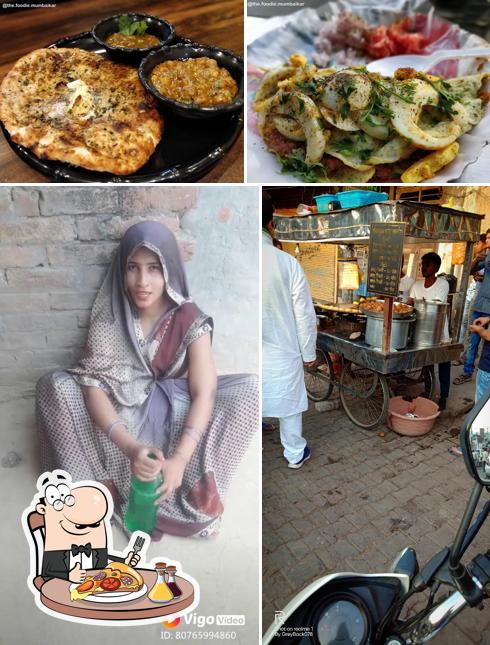 Get pizza at Facebook Chaat Corner