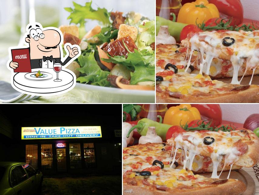 Еда в "Value Pizza Family Restaurant"