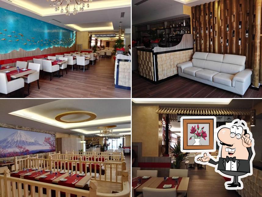 Gli interni di Cizru Ristorante Giapponese