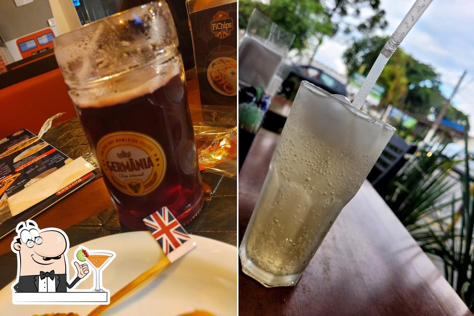 Prove uma bebida do menu