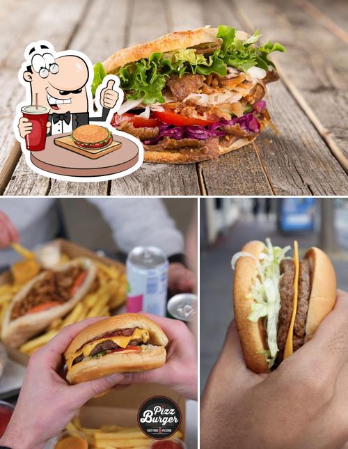 Commandez un hamburger à Pizz’’burger Laudun L’ardoise