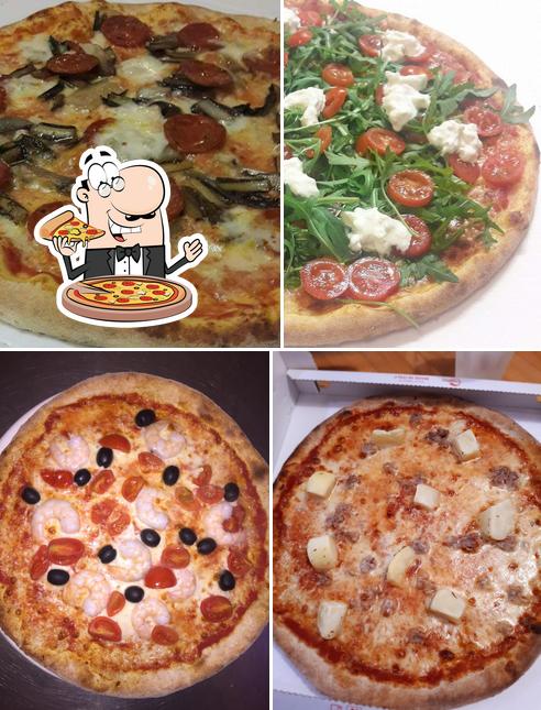 Scegli tra le molte varianti di pizza