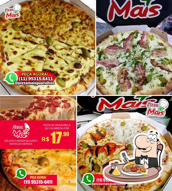 Consiga pizza no Pizzaria Pizza Mais