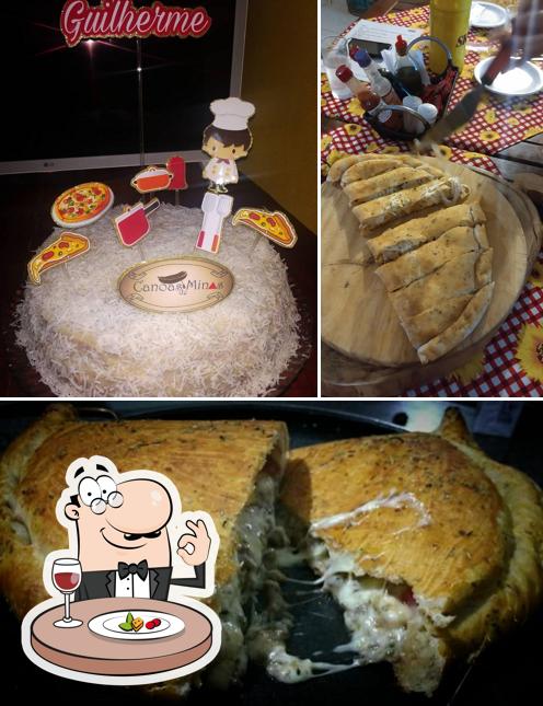 Comida em Pizzaria Canoas de Minas