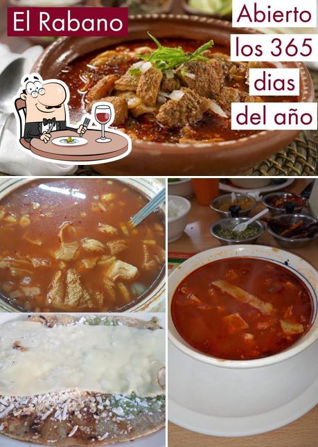 Food at El Rábano